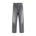 Margiela Gray Cotton Jeans Denim