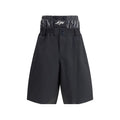 MONCLER x ASAP ROCKY Black Polyamide Bermuda Shorts