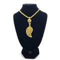 Chanel Gold Plated Coco Mark Necklace
