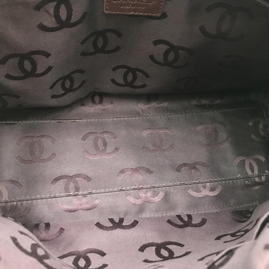 Chanel Wild Stitch Handbag Mini Boston Red