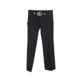 Gucci Black Viscose Dress Pants