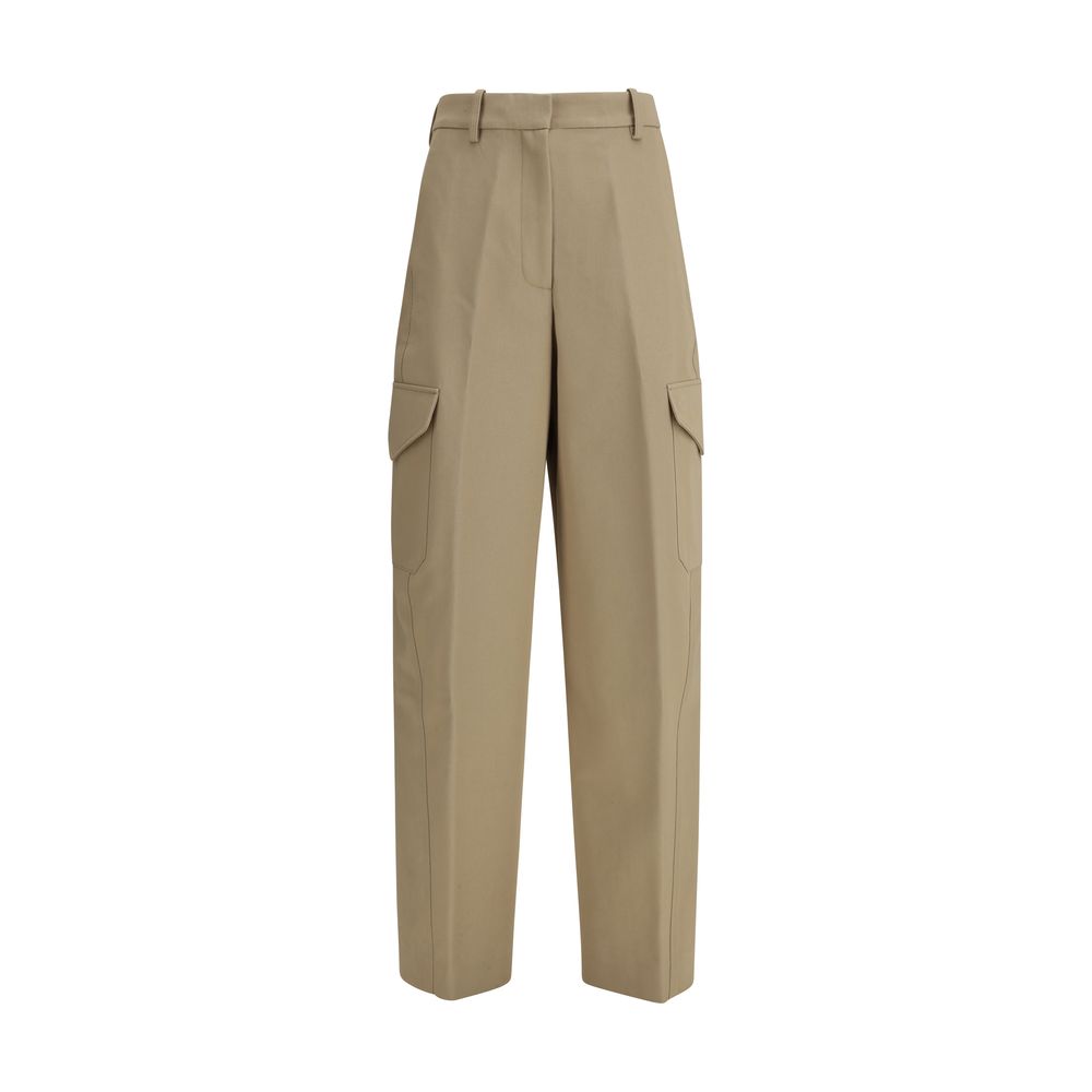 Givenchy Beige Cotton Cargo Pants