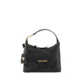 Versace Black Calf Leather Bos Taurus Handbag
