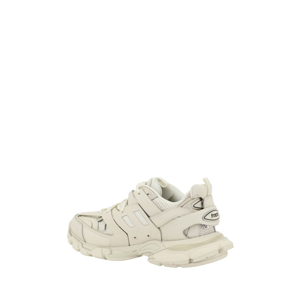 Balenciaga White Rubber Athletic Sneakers