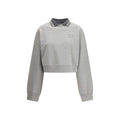 Miu Miu Gray Cotton Sweatshirt