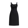 Magda Butrym Black Cotton Casual Dress