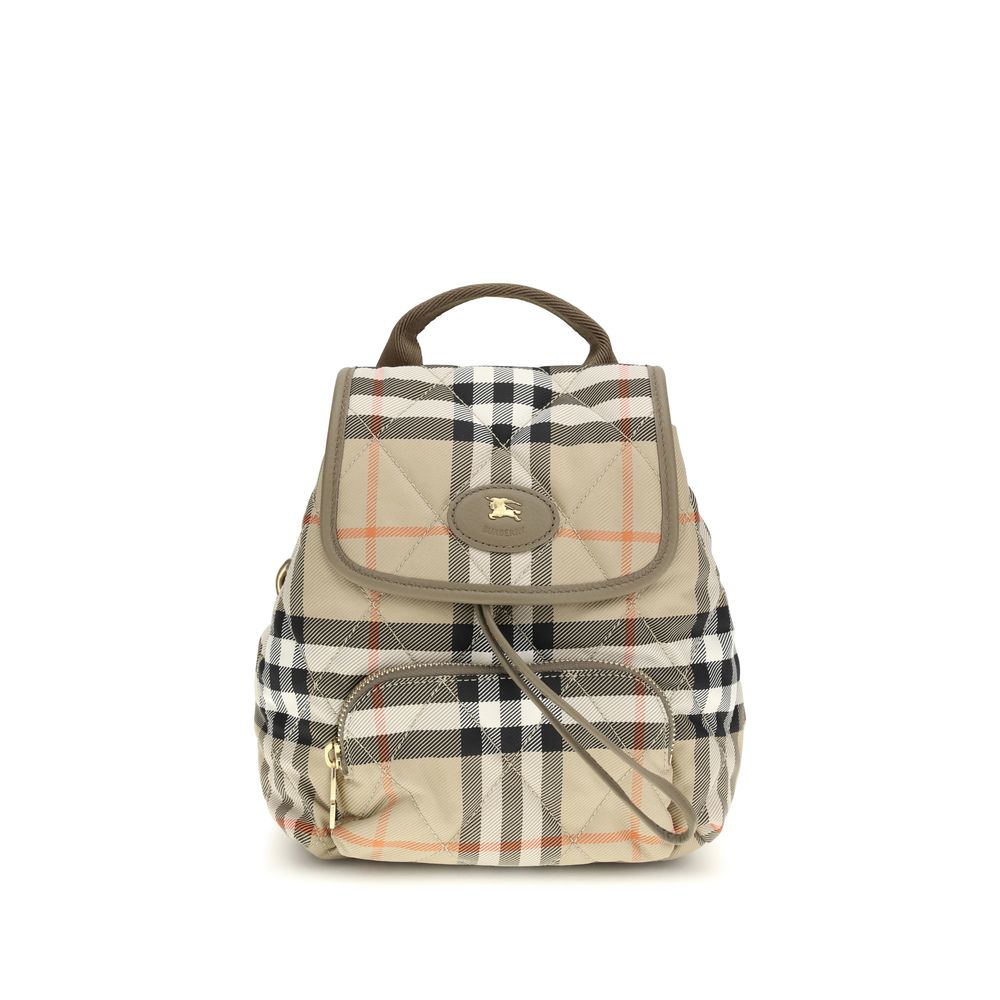 Burberry Beige Polyamide Backpack