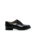 Dior Black Calfskin Oxfords And Derbies