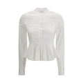 Alexander McQueen White Cotton Dress Shirt