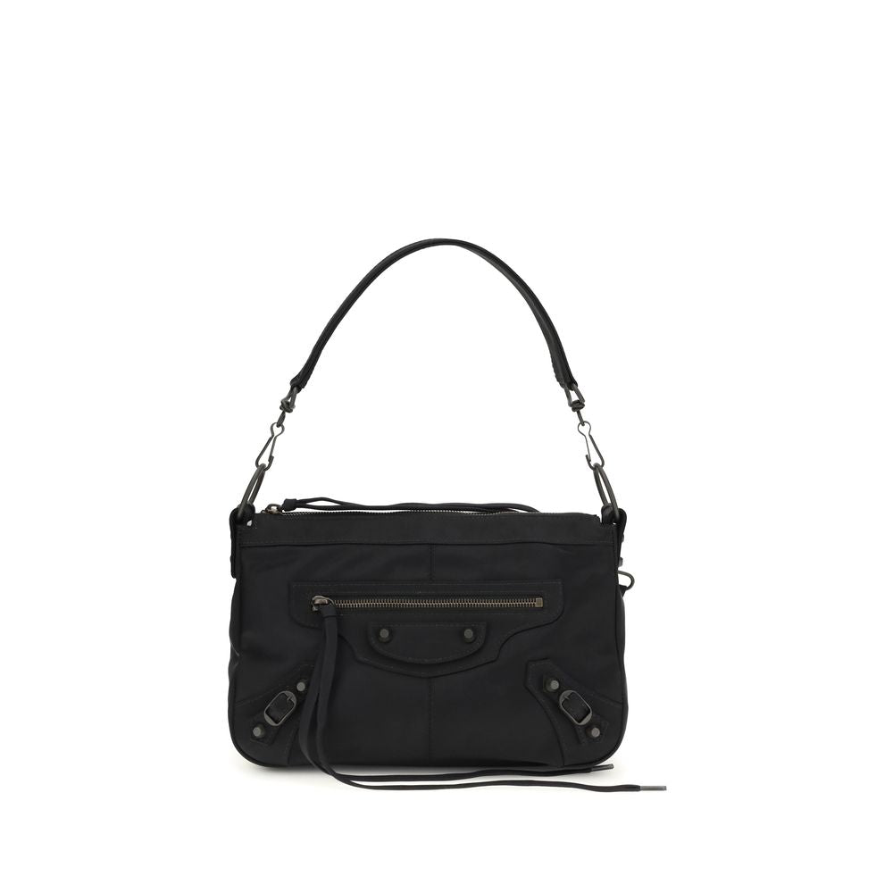 Balenciaga Black Polyamide Shoulder Bag
