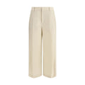 Brunello Cucinelli Beige Cotton Casual Pants