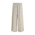Brunello Cucinelli Beige Linen Casual Pants