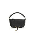 Chloé Black Calf Leather Bos Taurus Shoulder Bag