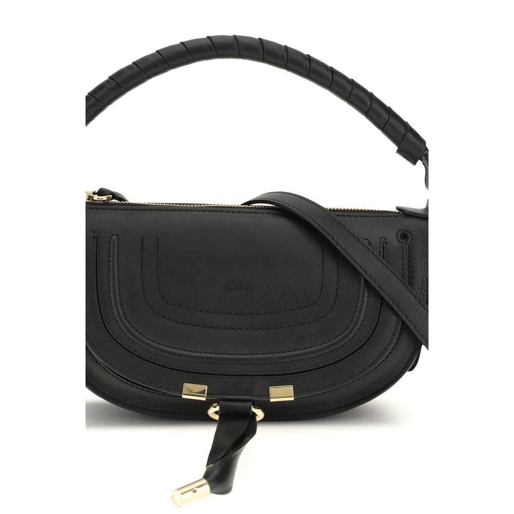 Chloé Black Calf Leather Bos Taurus Shoulder Bag