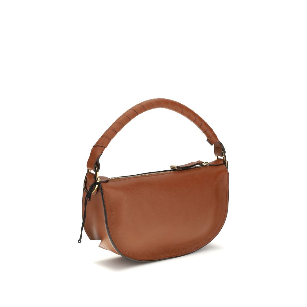 Chloé Brown Calf Leather Bos Taurus Shoulder Bag