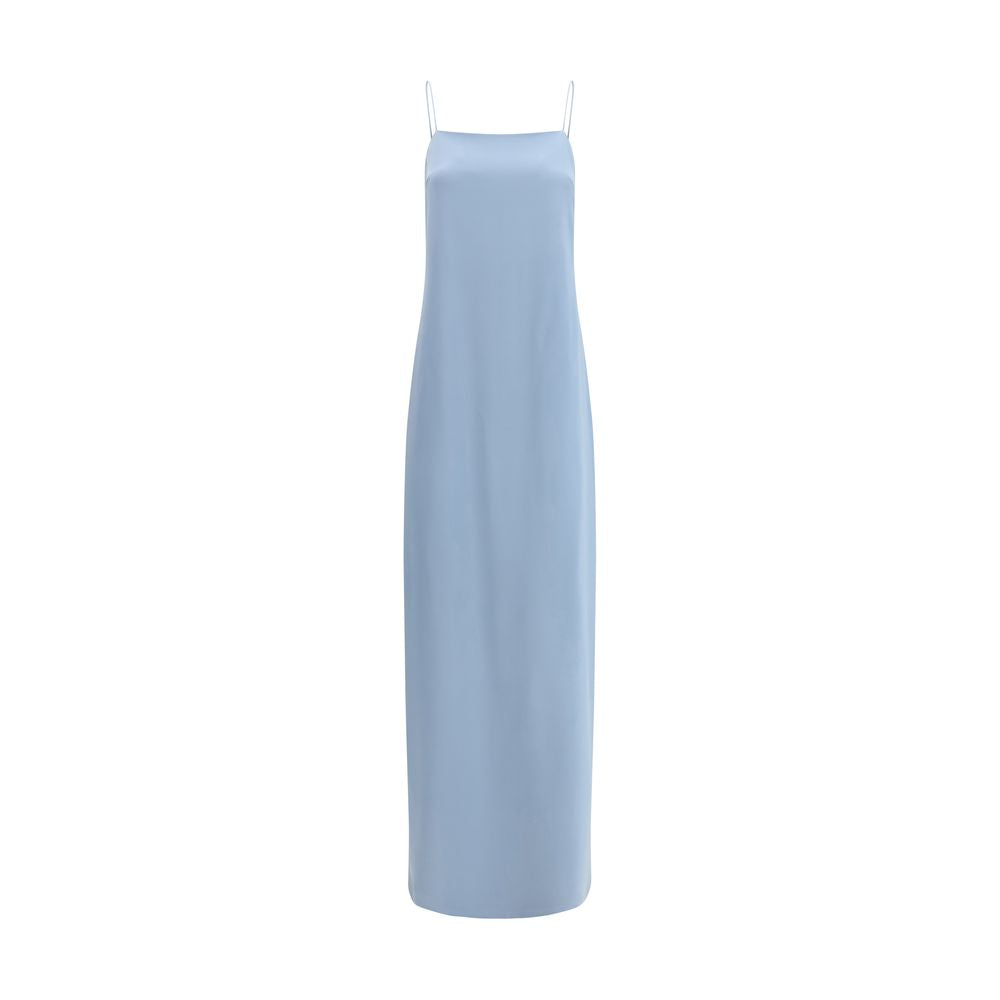 Di Stavnitser Light Blue Silk Long Dress