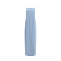 Di Stavnitser Light Blue Silk Long Dress