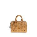 MCM Brown Fabric Handbag