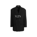 Valentino Black Silk Blazer