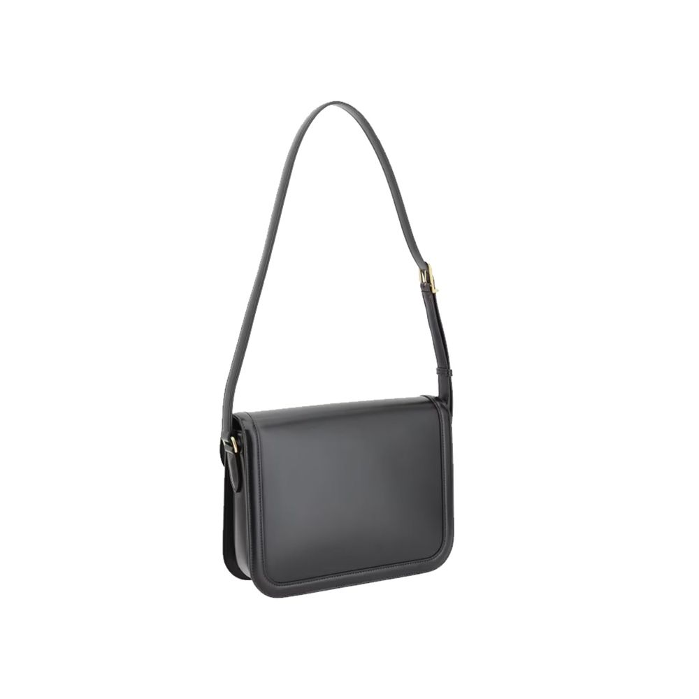 Valentino Garavani Black Calfskin Shoulder Bag