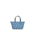 Fendi Blue Cotton Handbag