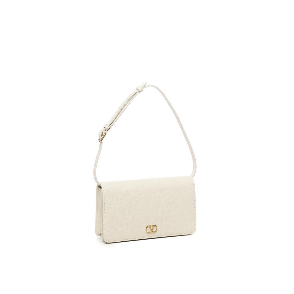 Valentino Garavani Bicolor Calfskin Shoulder Bag
