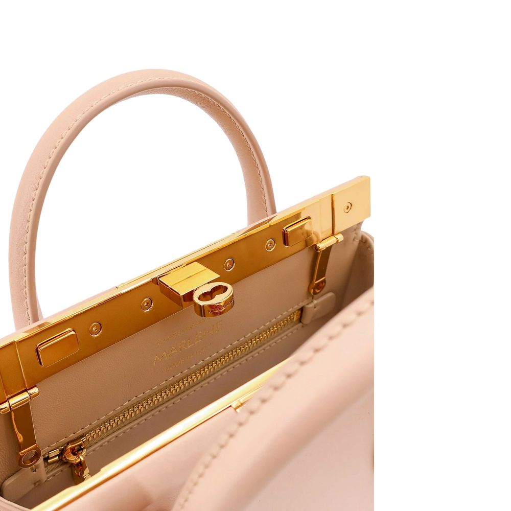 Dolce & Gabbana Beige Calfskin Handbag