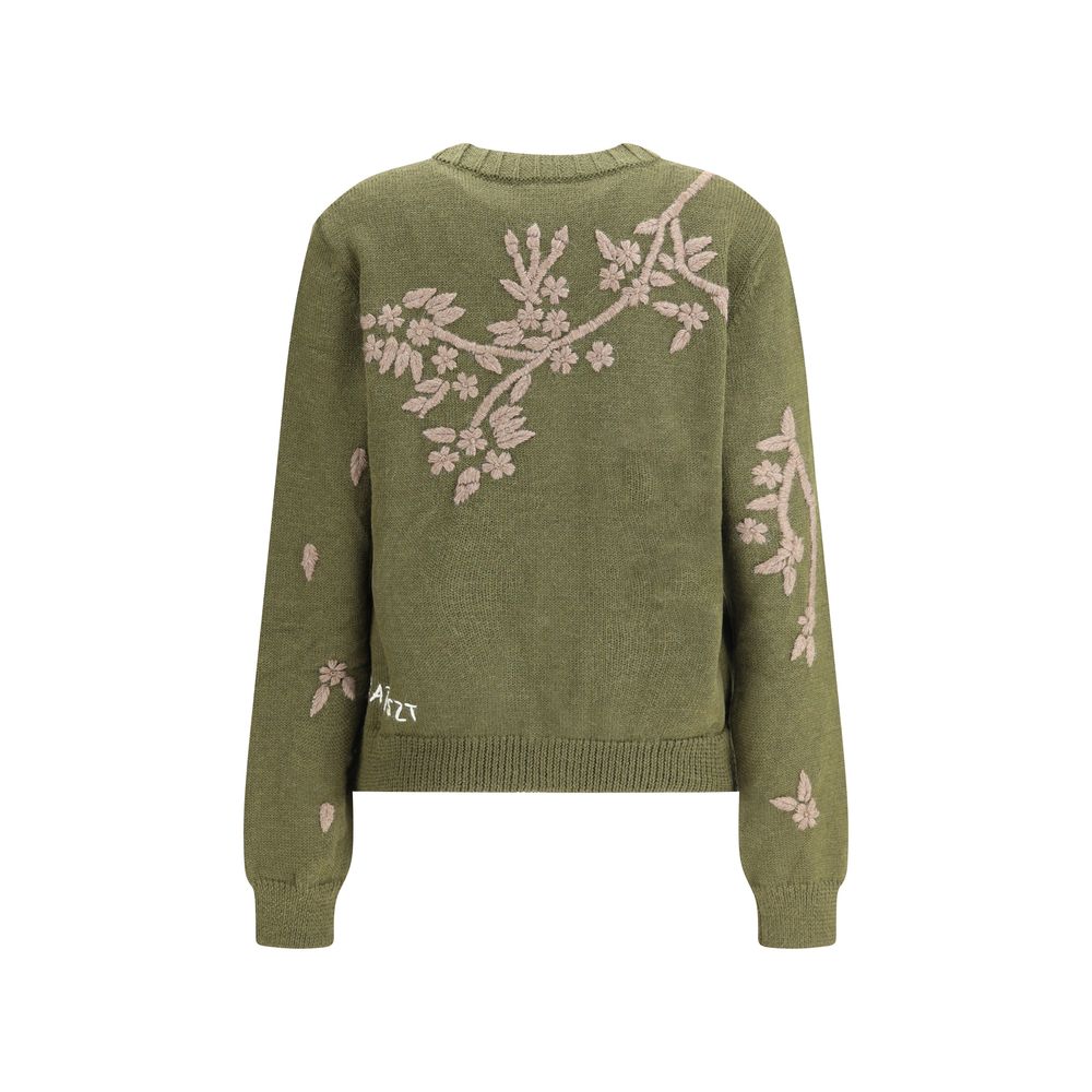 Baziszt Bicolor Alpaca Vicugna Pacos Cardigan