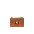 Valentino Garavani Brown Calfskin Shoulder Bag