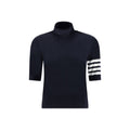 Thom Browne Blue Polyamide Turtleneck