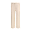 Valentino Cream Fleece Wool Dress Pants
