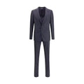 Dolce & Gabbana Black Fleece Wool Two-Piece Suit