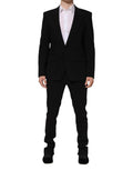 Dolce & Gabbana Black MARTINI Single Breasted 2 Piece Suit