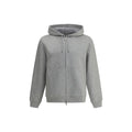 Brunello Cucinelli Gray Cotton Hoodie
