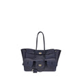 Balenciaga Blue Calf Leather Bos Taurus Shoulder Bag