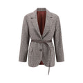 Brunello Cucinelli Brown Wool Blazer
