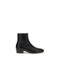 Valentino Garavani Black Goatskin Ankle Boots
