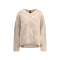Giorgio Armani Cream Cashmere Cashmere Sweater