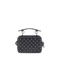 Valentino Garavani Black Lamb Ovis Aries Aries Shoulder Bag