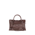 Balenciaga Brown Calf Leather Bos Taurus Shoulder Bag