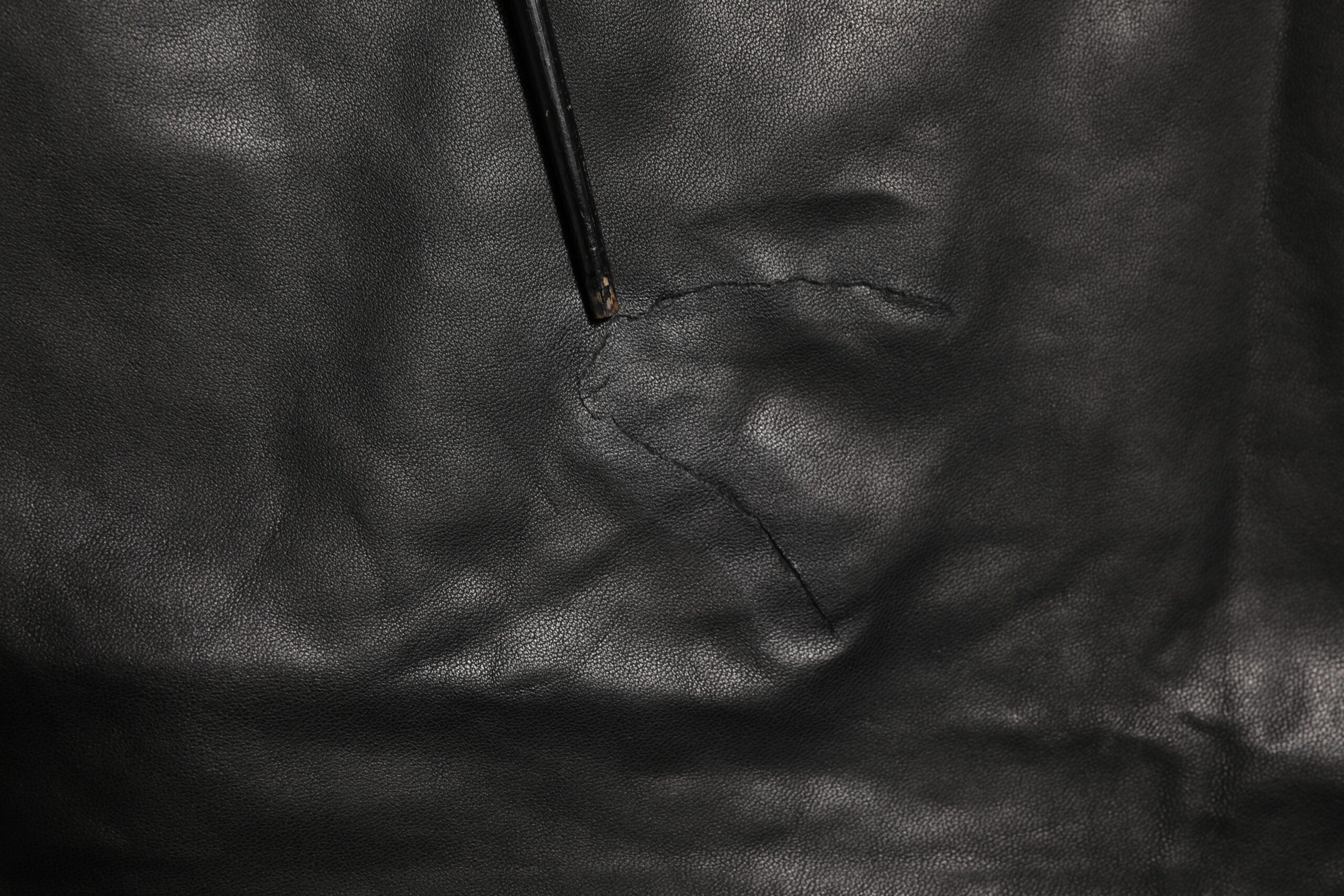 Dolce & Gabbana Black Lamb Leather Trousers Men Pants