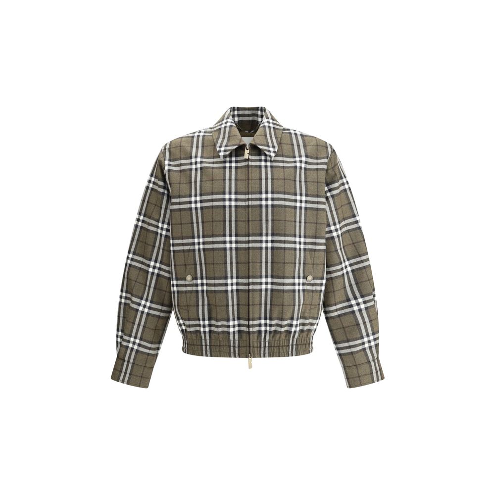 Burberry Bicolor Wool Bomber
