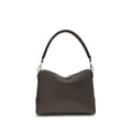 Fendi Brown Calf Leather Bos Taurus Shoulder Bag