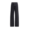 Saint Laurent Black Cotton Slim Fit Jeans