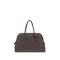 Jacquemus Brown Calf Leather Bos Taurus Handbag