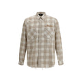 Amiri Beige Cotton Pattern Shirt