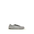 Prada Gray Rubber Athletic Sneakers