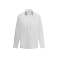 Alexander McQueen White Cotton Dress Shirt