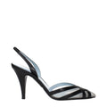 Valentino Garavani Black Leather High Heel Pumps