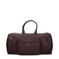 Pineider Brown Leather Luggage And Travel